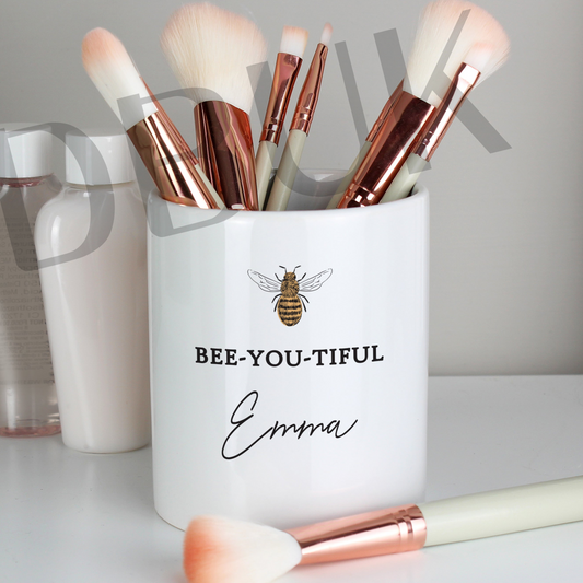 Personalised Bee-u-tiful Ceramic Storage Pot