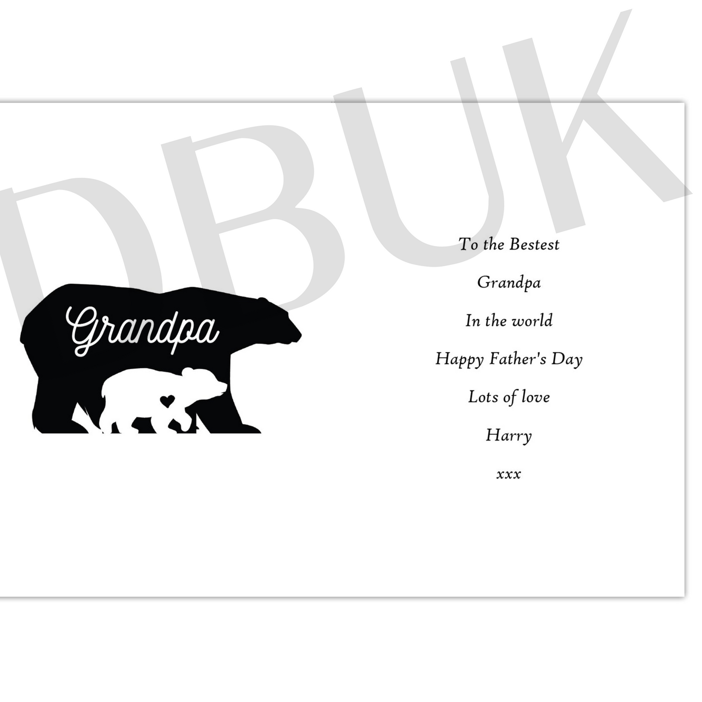 Personalised Fingers May Be Small Card