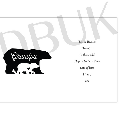Personalised Fingers May Be Small Card