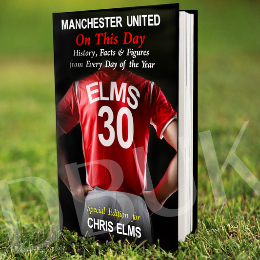 Personalised Manchester United On This Day Book