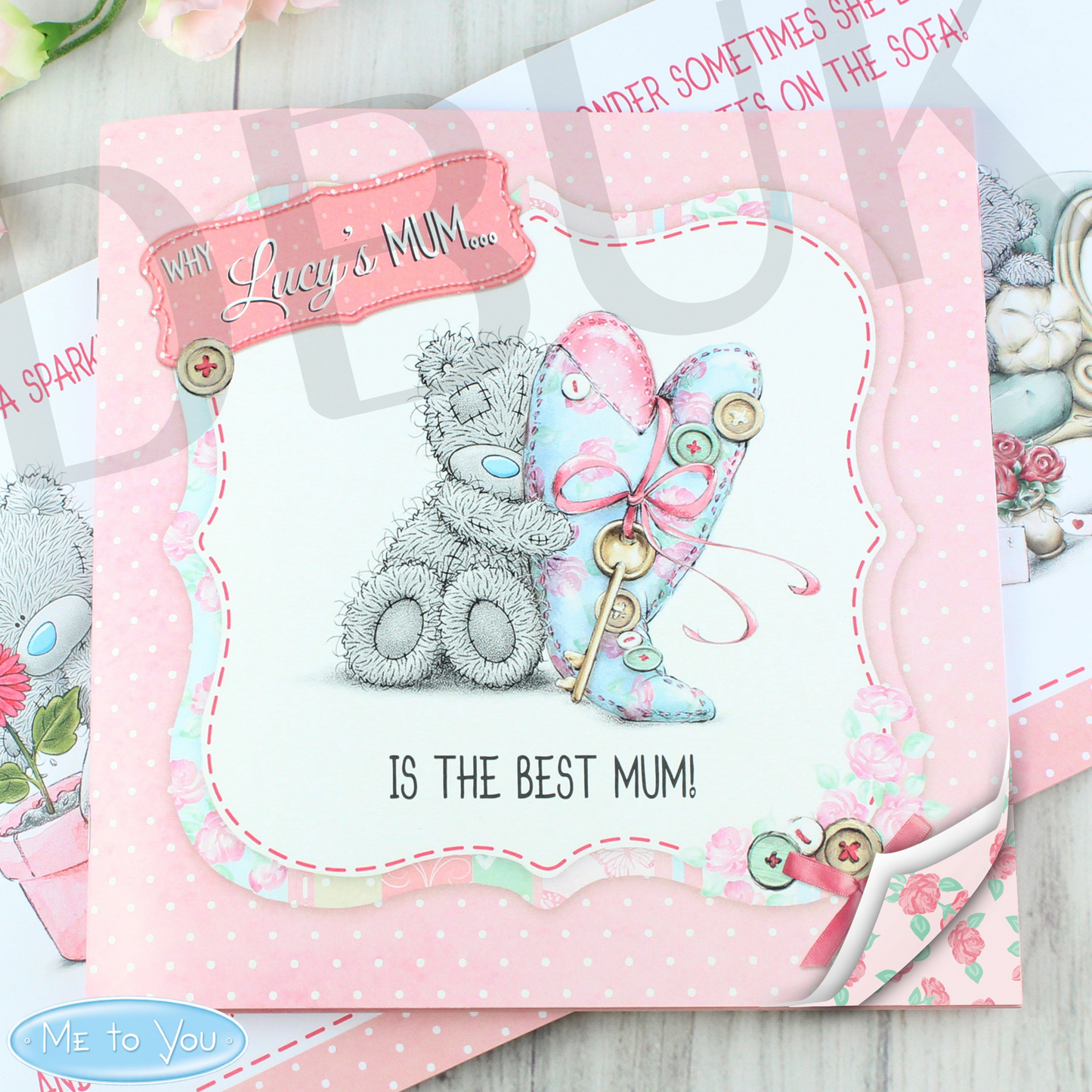 Personalised Me To You For Her Poem Book