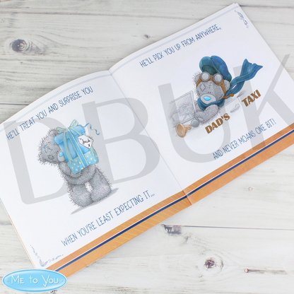 Personalised Me to You For Him Super Hero Poem Book
