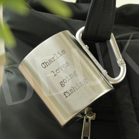 Personalised Free Text Metal Mug