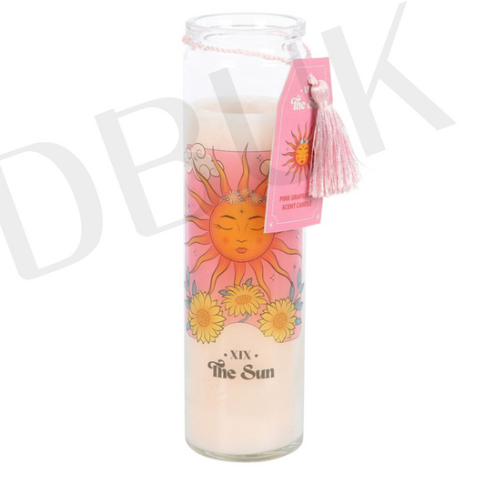 The Sun Pink Grapefruit Tube Candle