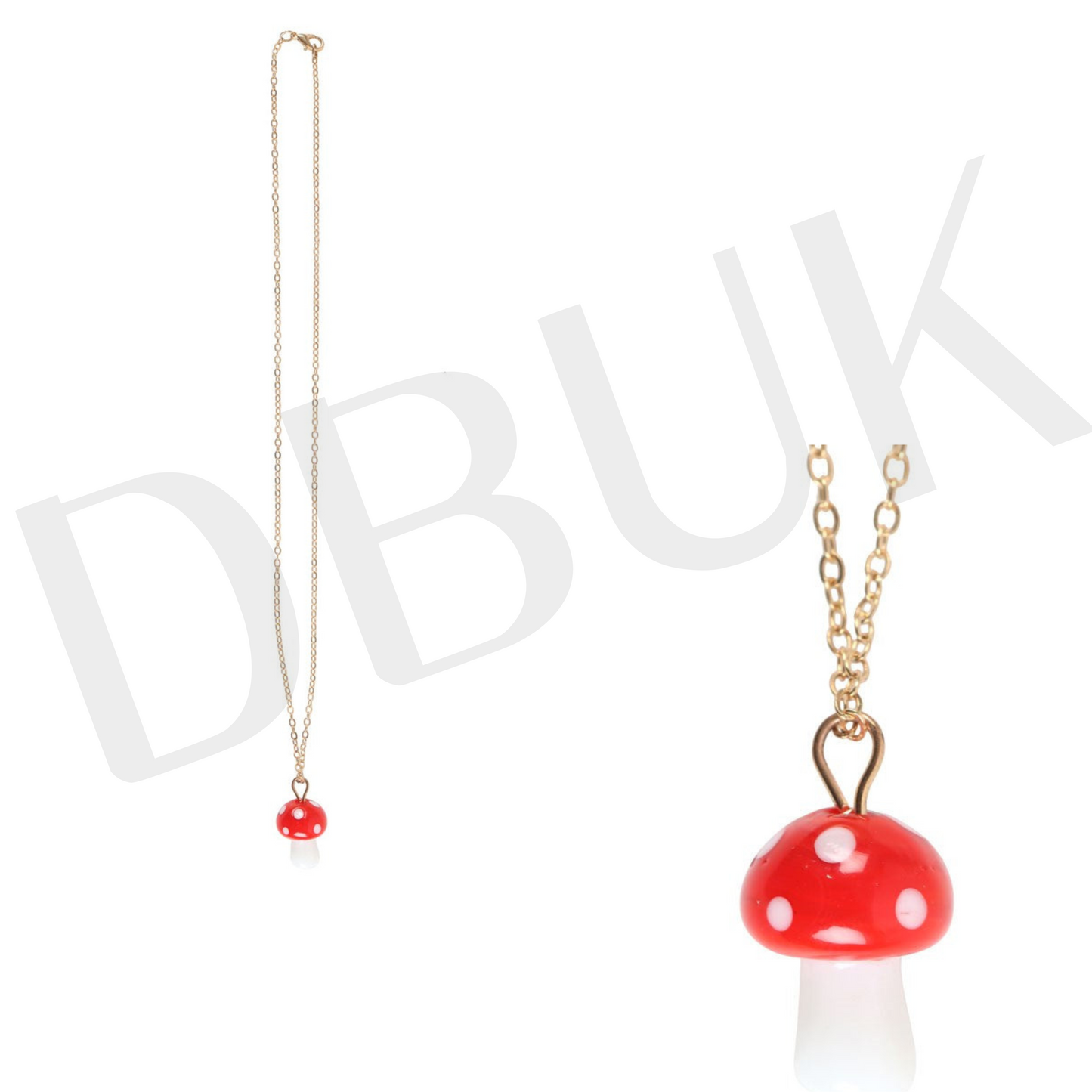 Toadstool Charm Necklace