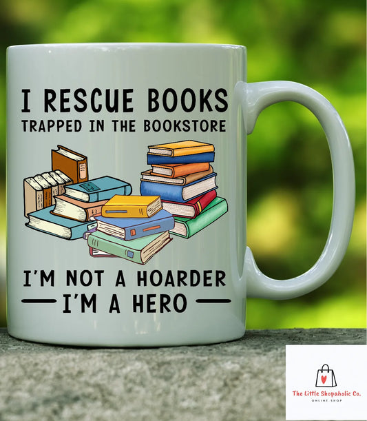 TLS I Rescue Books Mug