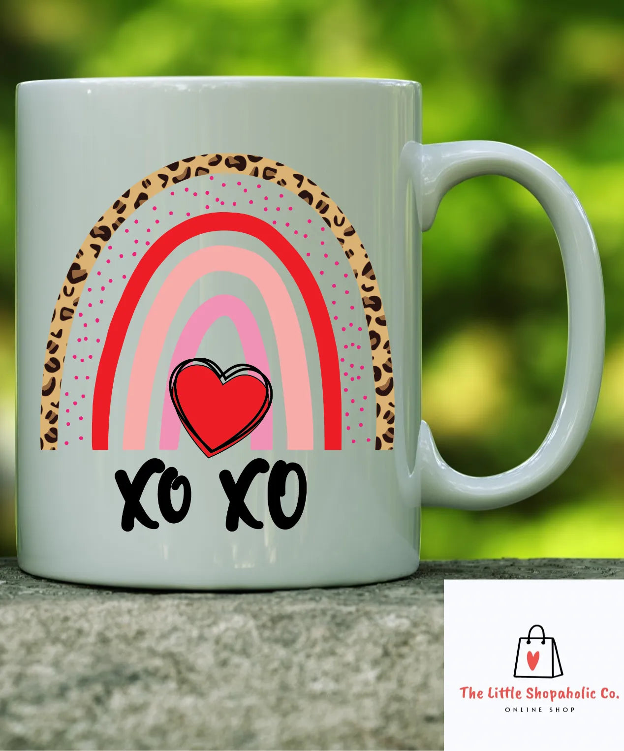 TLS XOXO Rainbow Mug