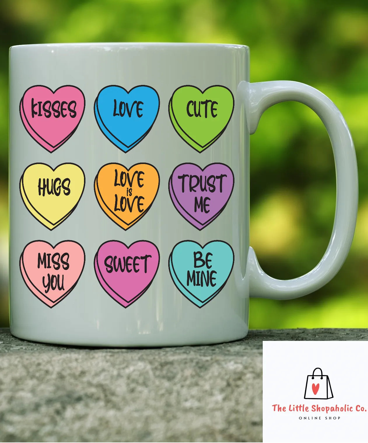 TLS Novelty Love Heart Mug