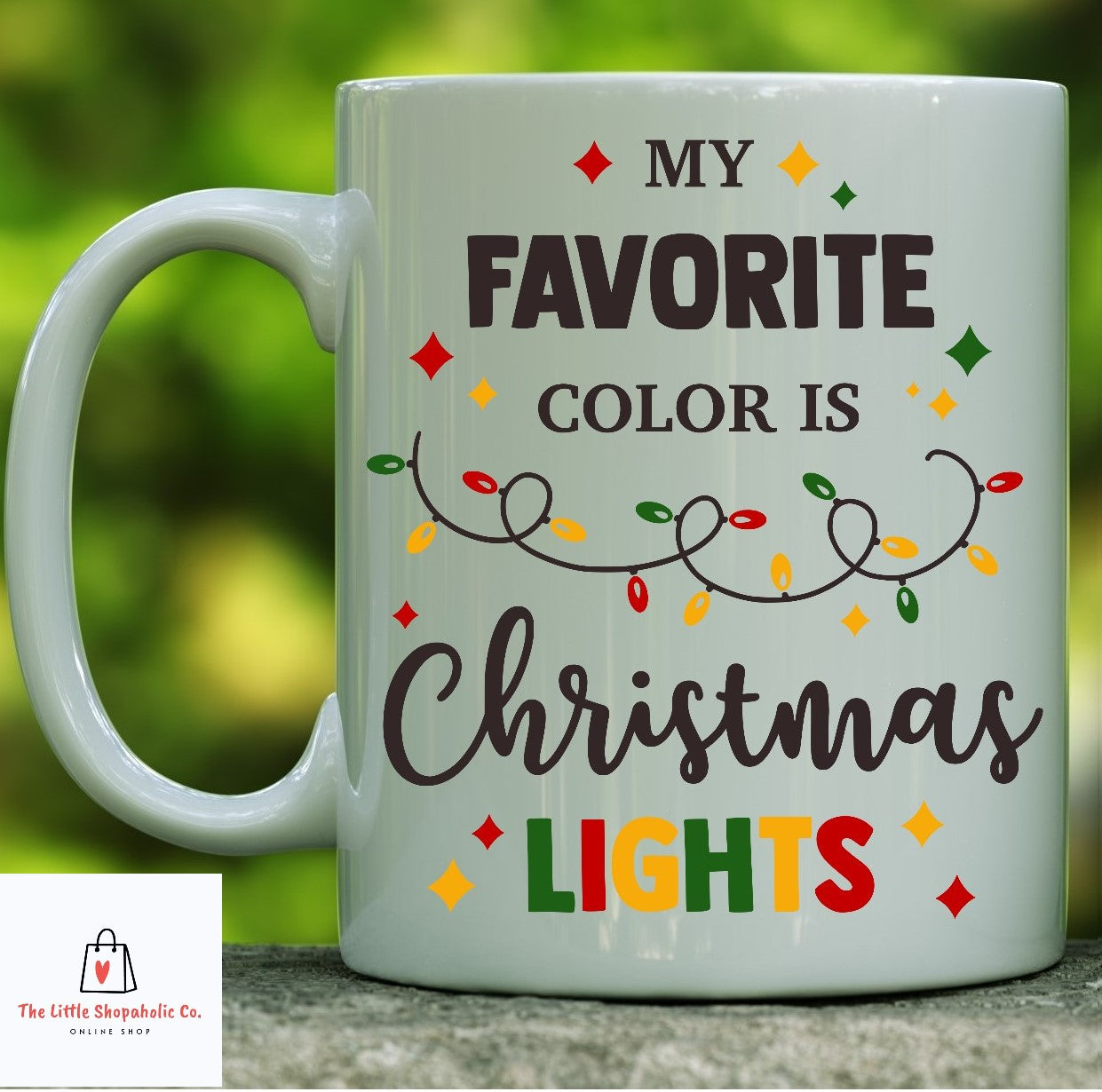 TLS Christmas Lights Mug