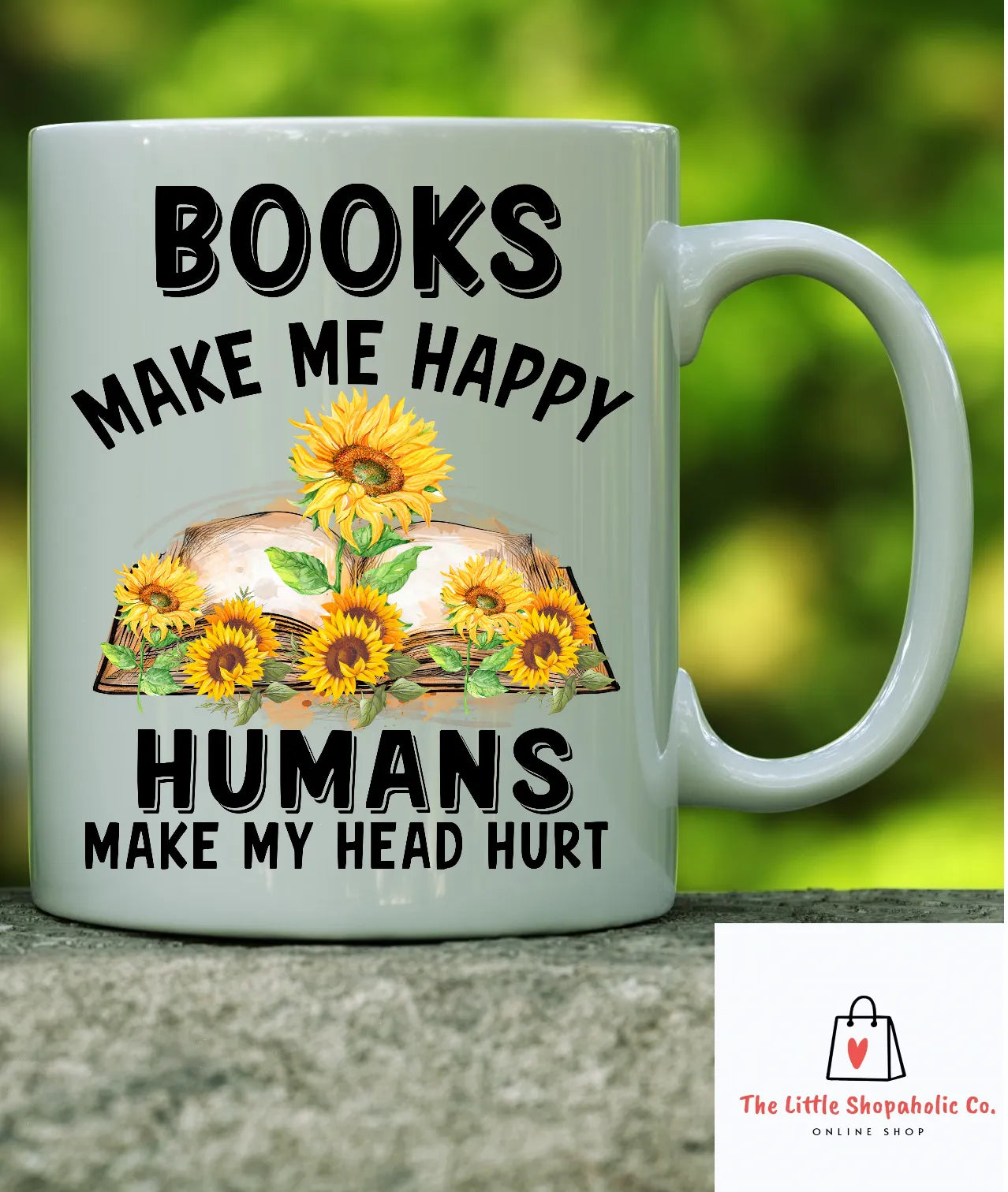 TLS Books Make Me Happy Mug