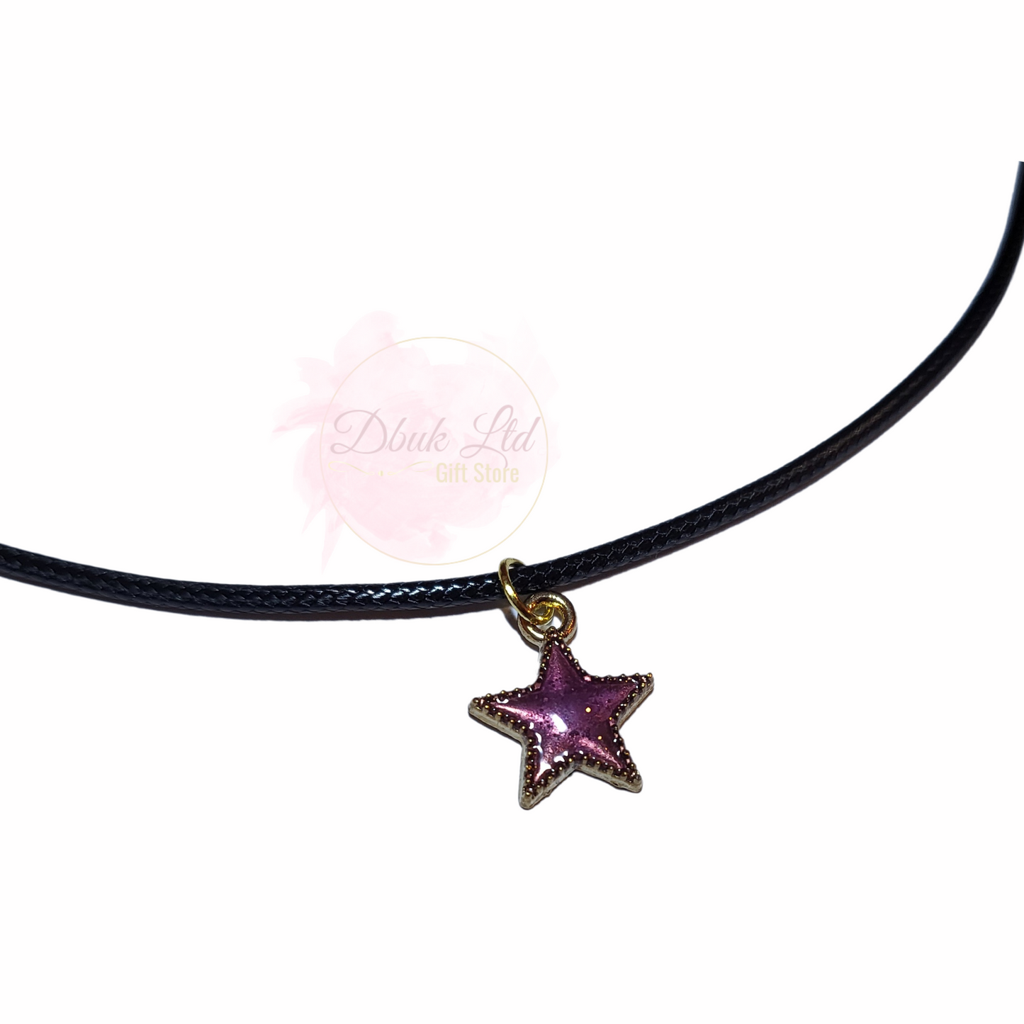 Purple Star Necklace