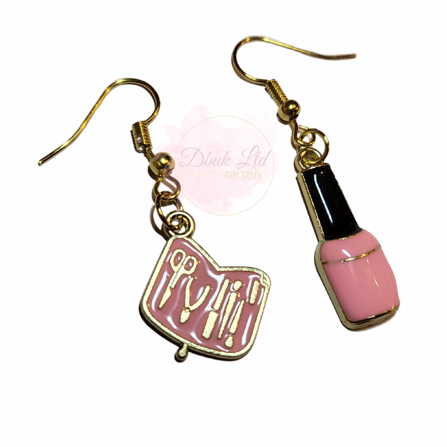 Pink Beautician Earrings