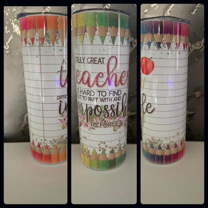 Personalised Skinny Tumblers