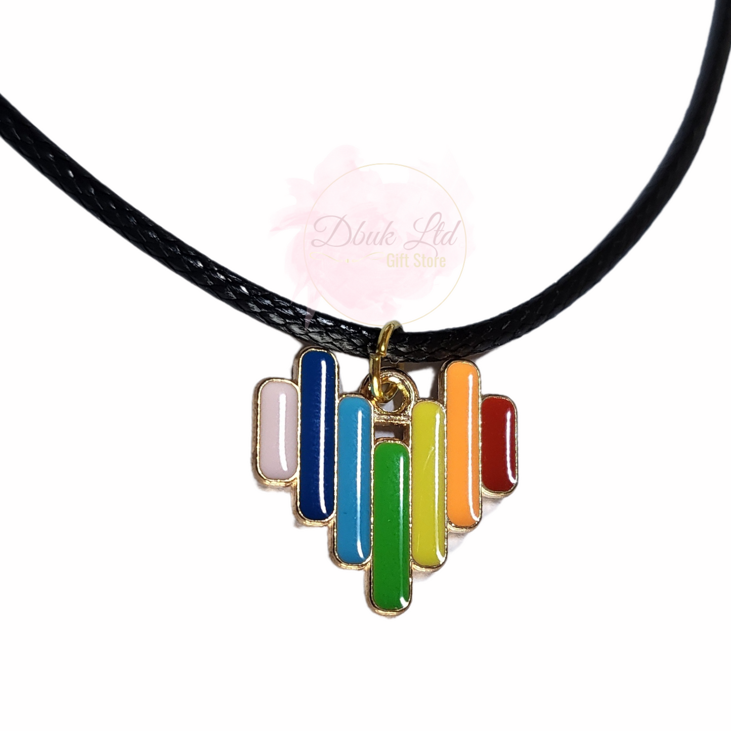 Pride Heart Necklace